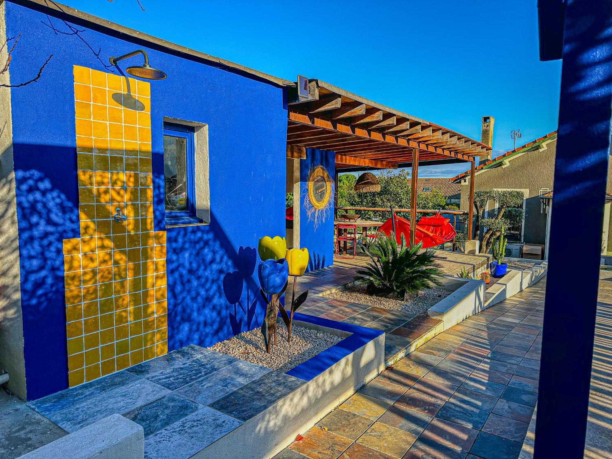 Loft Modern Avec Jardin Piscine Et Pool House Villa Lavalette Bagian luar foto